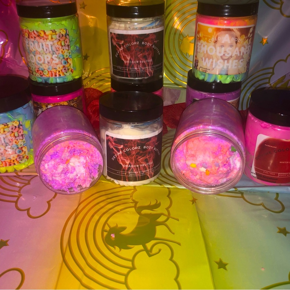 BODY BUTTER AND BODY SCRUBS